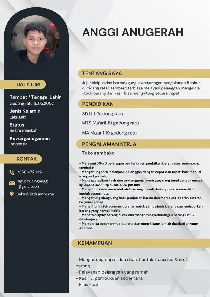 Nyari pekerjaan