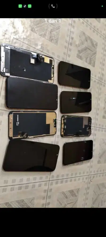 LCD Iphone copotan