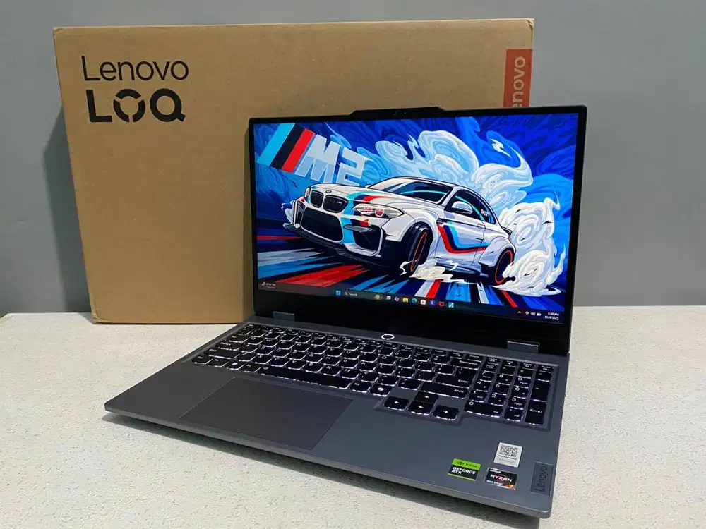Lenovo LOQ 15ARP9 Ryzen 7 + RTX 4050 | Garansi s/d sep 2027 | Siap
