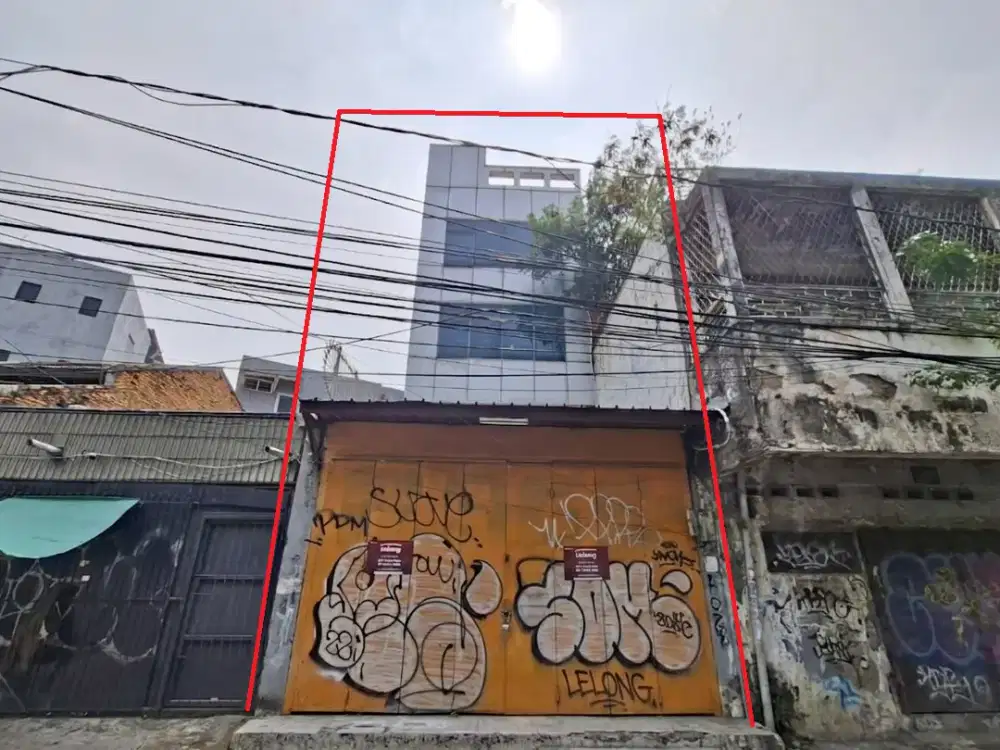 Ruko 4 Lantai Strategis di Kawasan Taman Sari dekat dengan Monumen Nasional