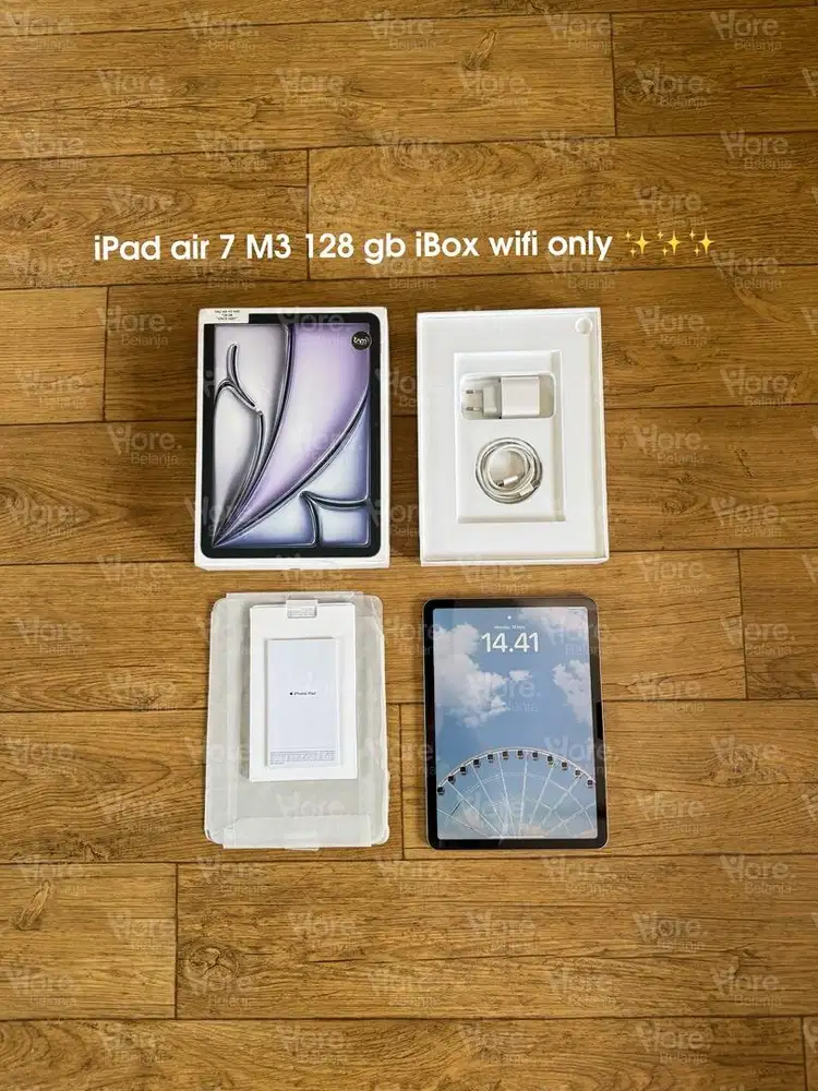 iPad air 7 M3 128 gb wifi only iBox