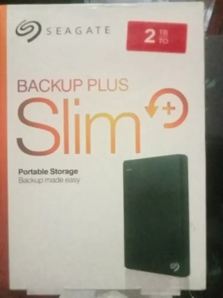 Backup plus slim 2TB seagate