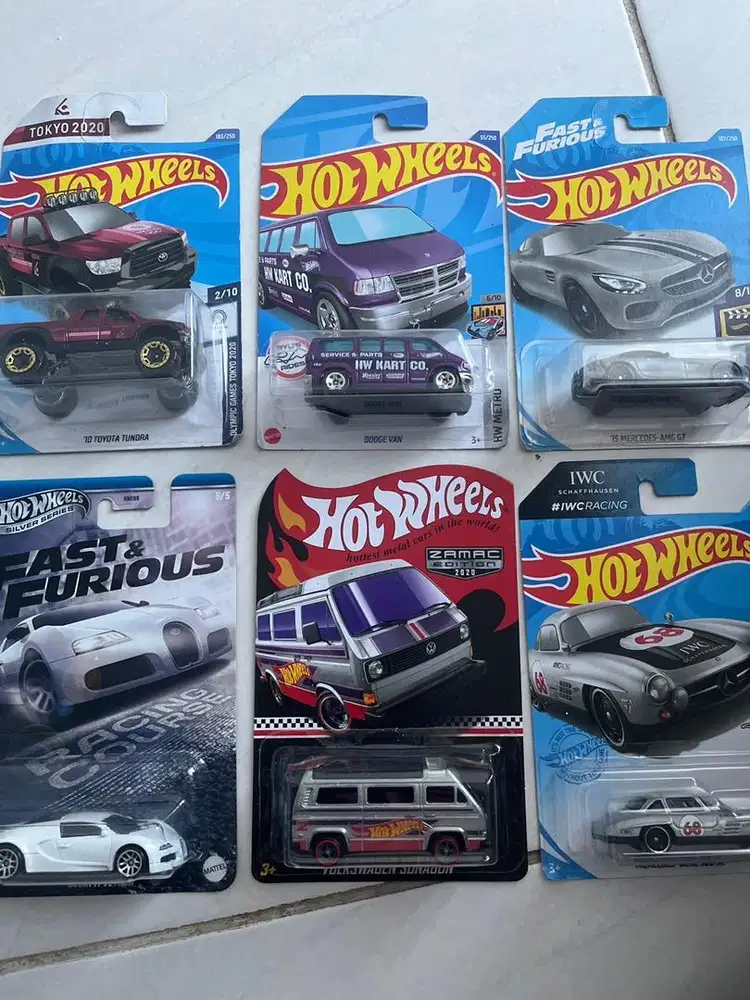 Hot wheels blister bekas