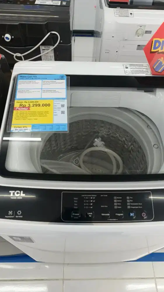 MESIN CUCI TCL 9 KG