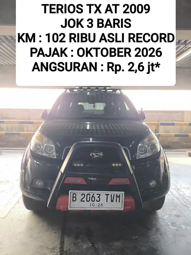 Daihatsu Terios TX AT 2009 Hitam