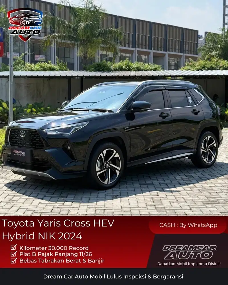 [ LOW KM TGN PERTAMA ] Toyota Yaris Cross HEV Hybrid TSS 2024 Non GR