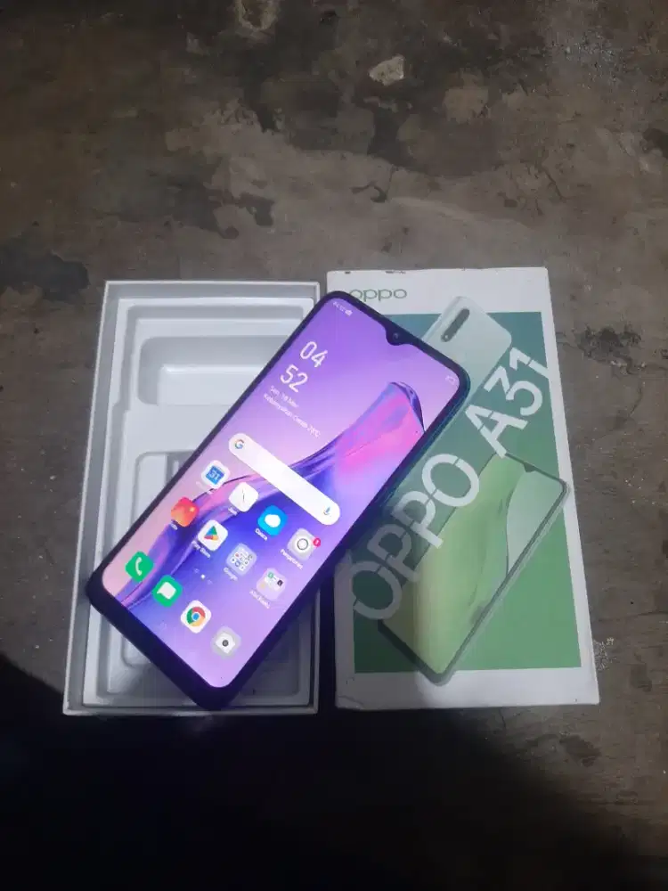 Oppo a31 6/128 lengkap