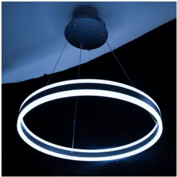 Lampu gantung ring 60 cm