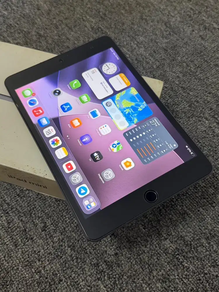 Ipad Mini 5 WiFi 256gb ios 26 Resmi iBox Semua Normal Jual Murah