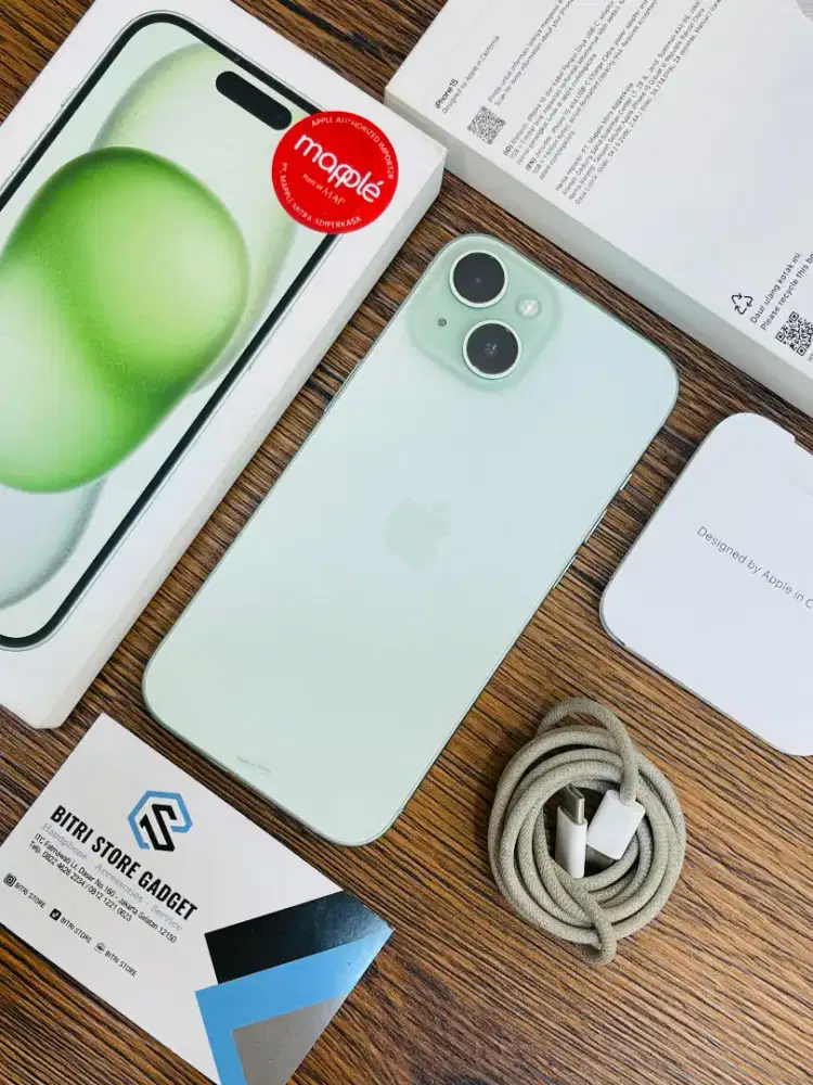 IPHONE 15 128GB IBOX GREEN