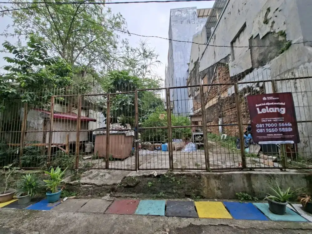 Tanah Luas dan Strategis di Kawasan Tamansari dekat dengan Monumen Nasional