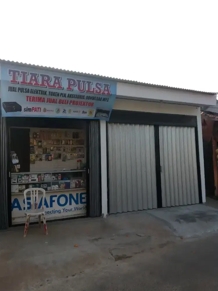 Di sewakan kios bisa bulanan atau tahunan