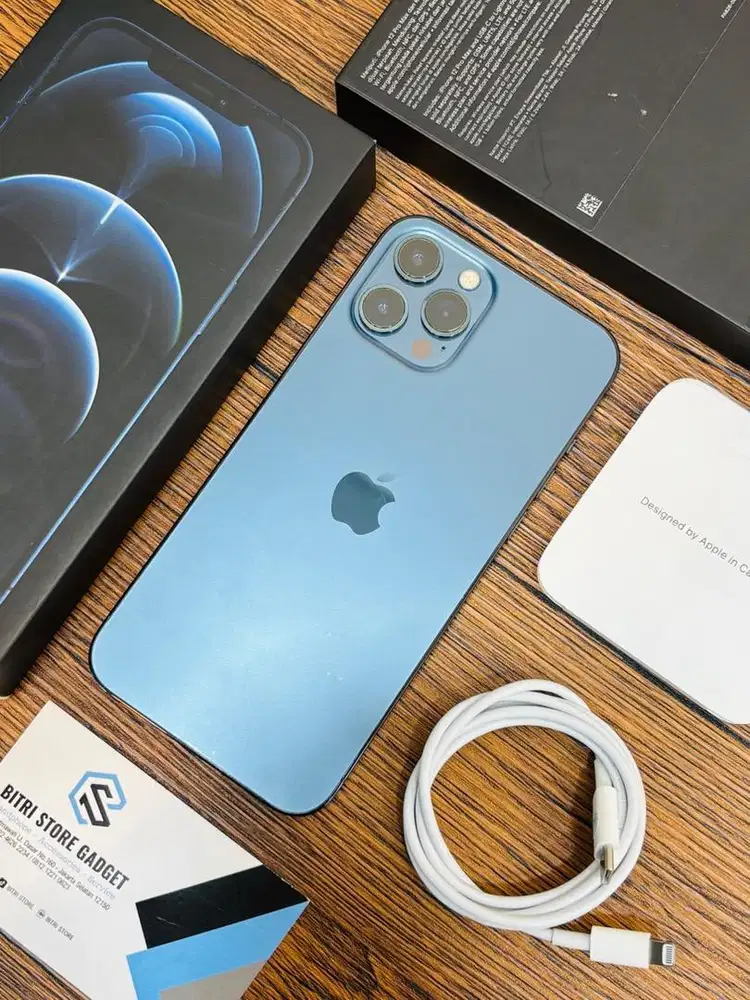 IPHONE 12 PRO MAX7 128G IBOX BLUE