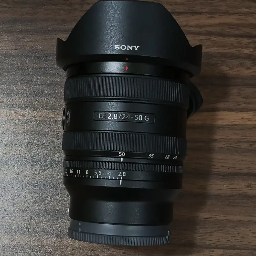LENSA SONY FE 24-50MM F2.8 G FULLSET BOX LIKENEW