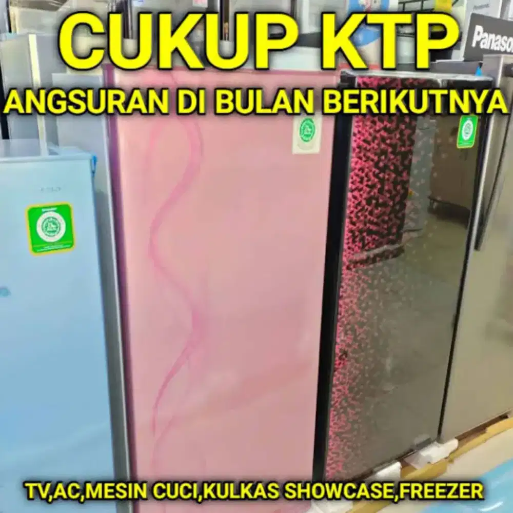 Kredit kulkas 1 dan 2 pintu