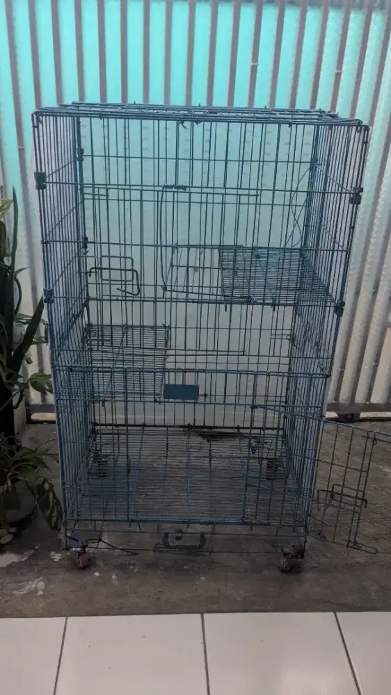 Jual kandang dua tingkat