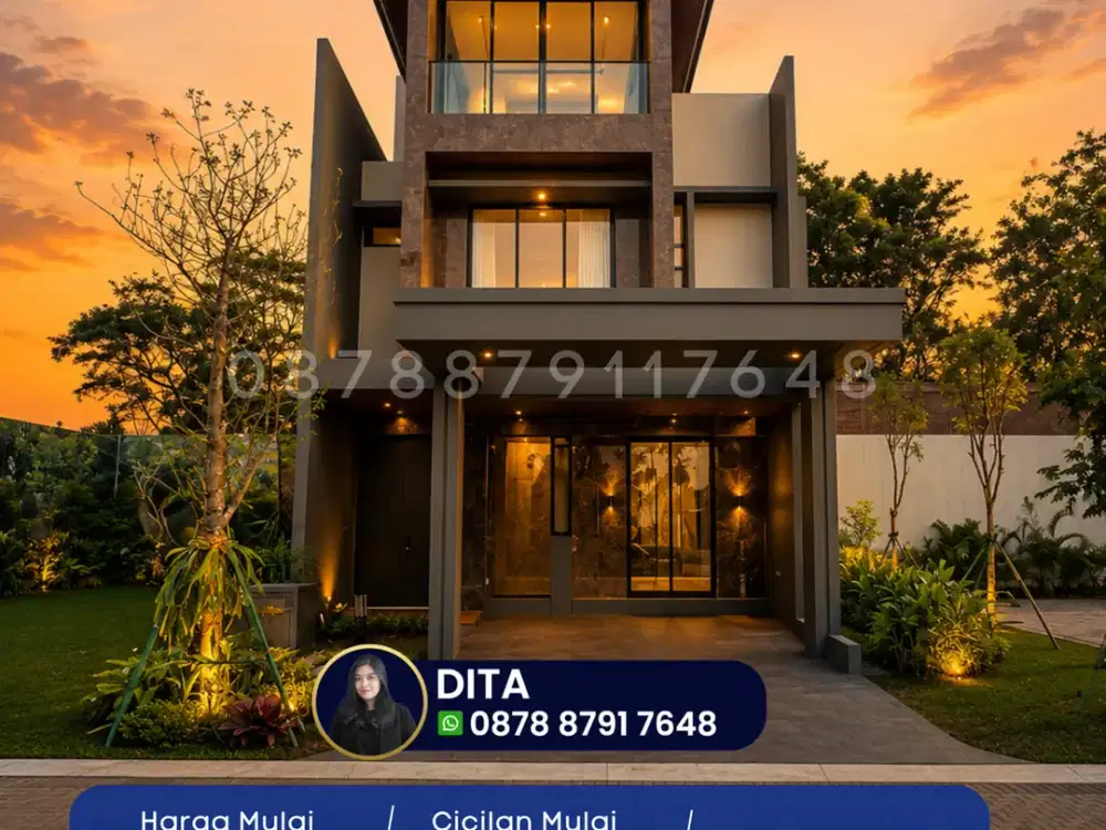 Dijual Rumah Matera Lakeside View Danau Extra Luxury Gading Serpong