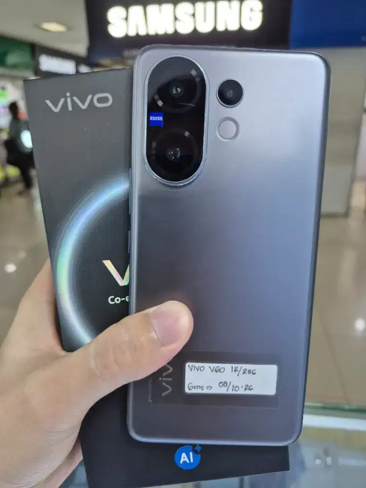 Vivo v60 ram 12/256gb garansi 5bln