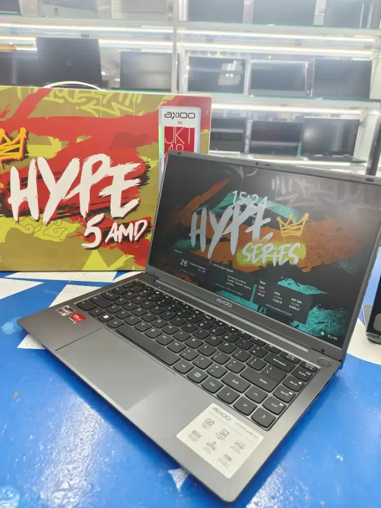 Axioo hype 5 AMD ryzen 5 like new