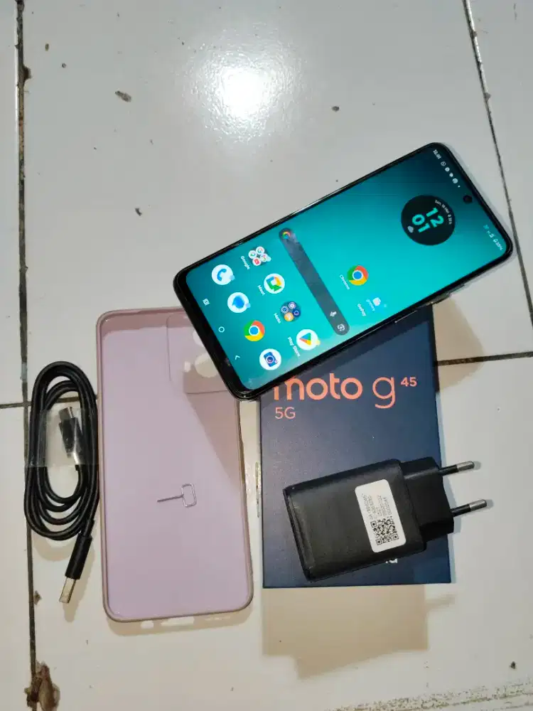 Jual hp Motorola G45 5G 8+8 256 fullset