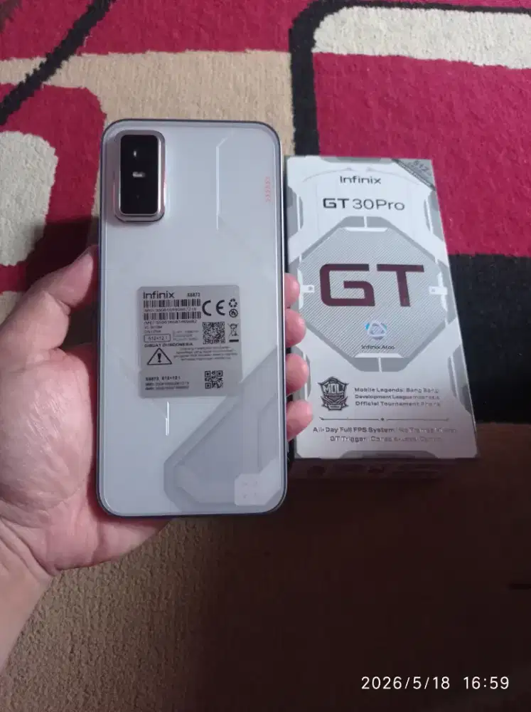 BISMILLAH INFINIX GT 30 PRO 12/512 FULSET MULUS