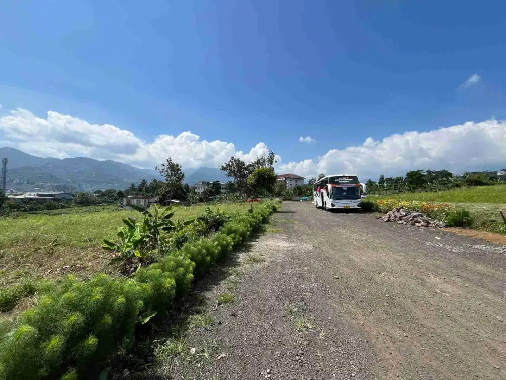 Tanah dekat jalan raya puncak view bukit