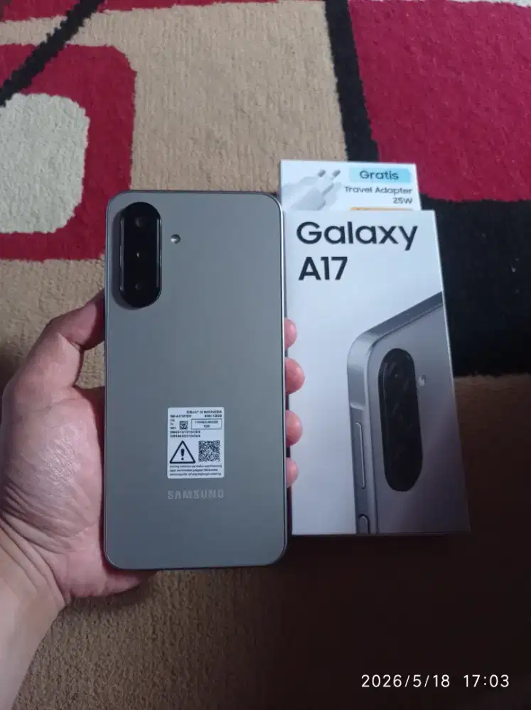 BISMILLAH SAMSUNG A17 4G 8/128 (BARU OPEN BOX DOANG)