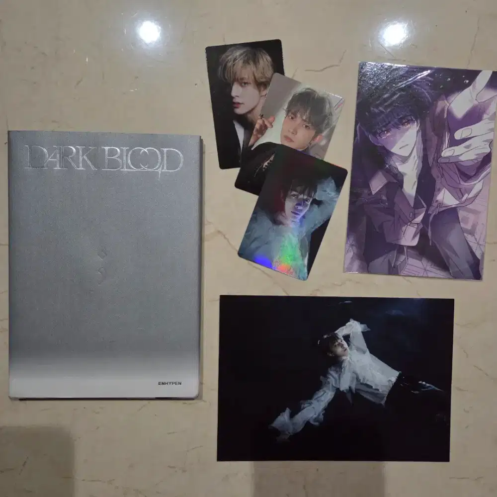 Album DARK BLOOD (ENGENE ver.) - ENHYPEN unsealed