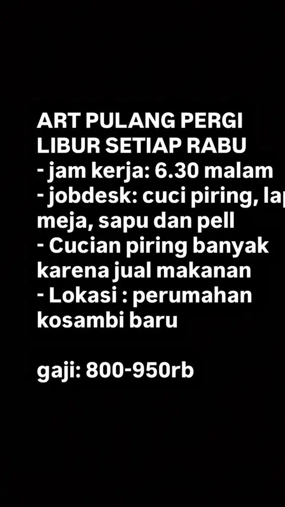 ART PULANG PERGI