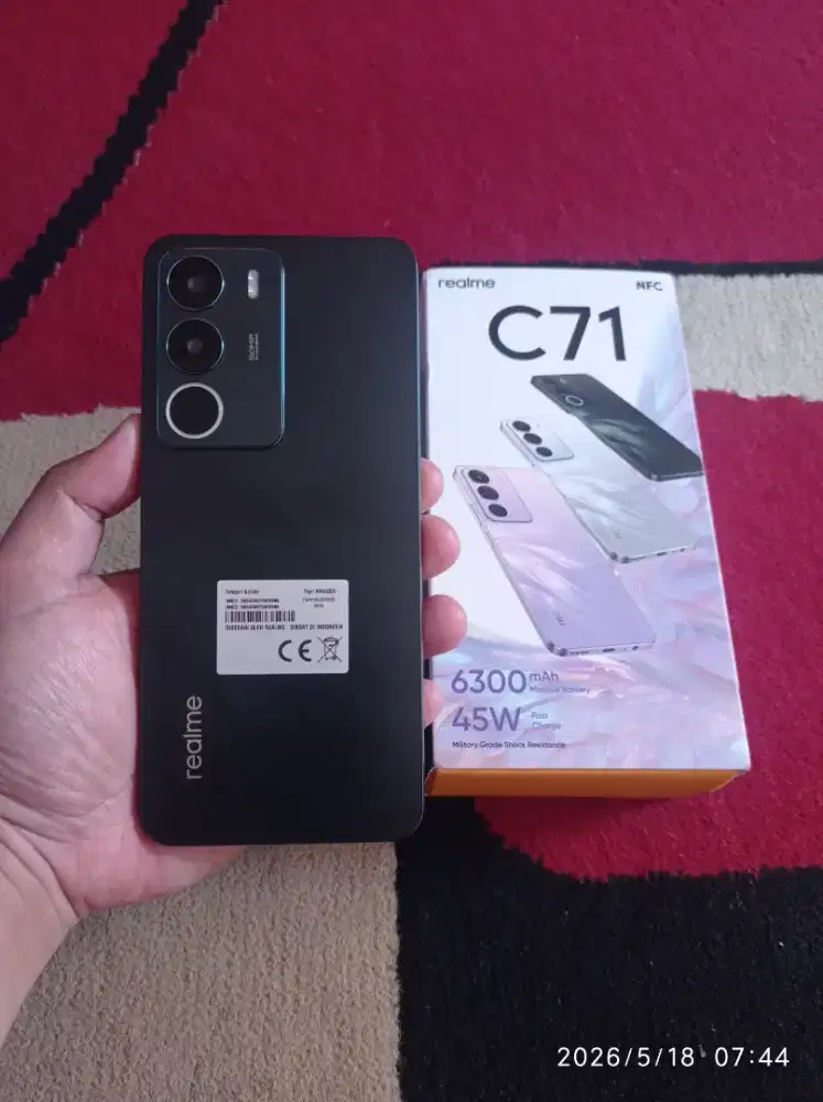 BISMILLAH REALME C71 RAM 4/128 FULSET MULUS