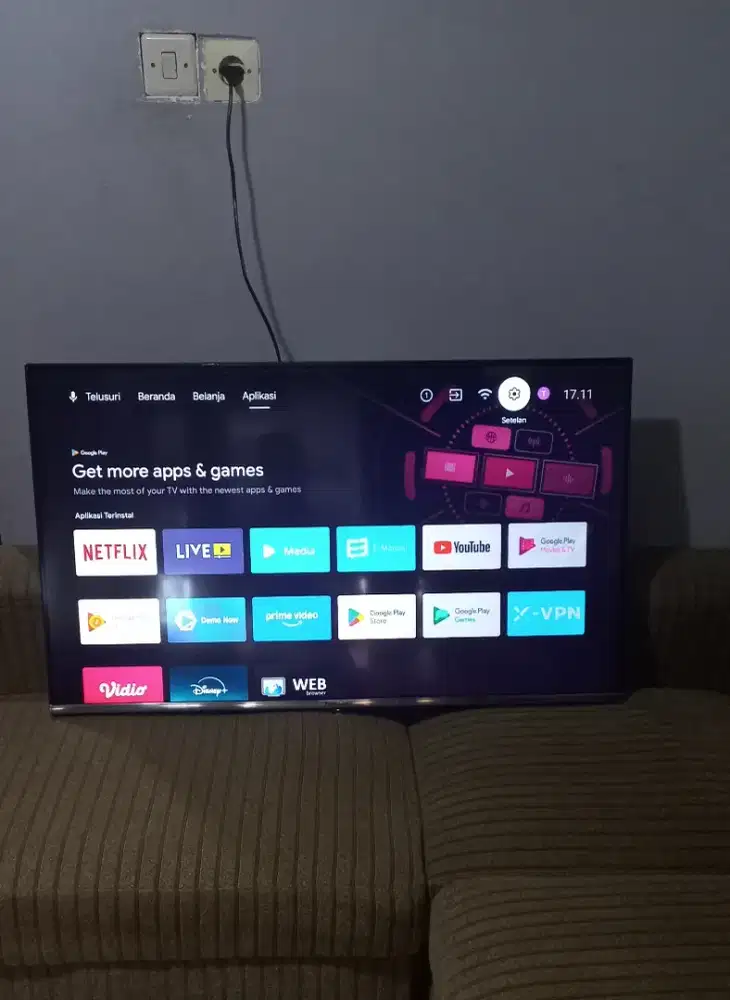 Panasonic 4K Android & Digital TV 43 inchi