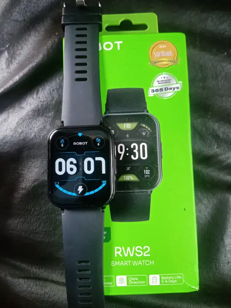 Jam tangan Smartwatch Robot RWS2