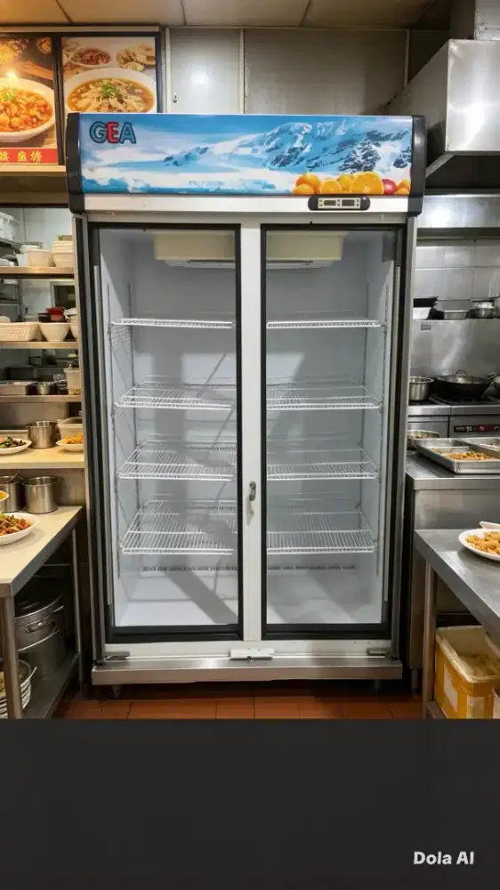 showcase sleeding 2 pintu GEA