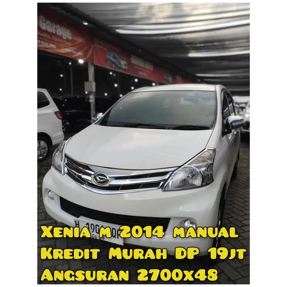 Xenia M 2014 Manual Putih Km100Rban