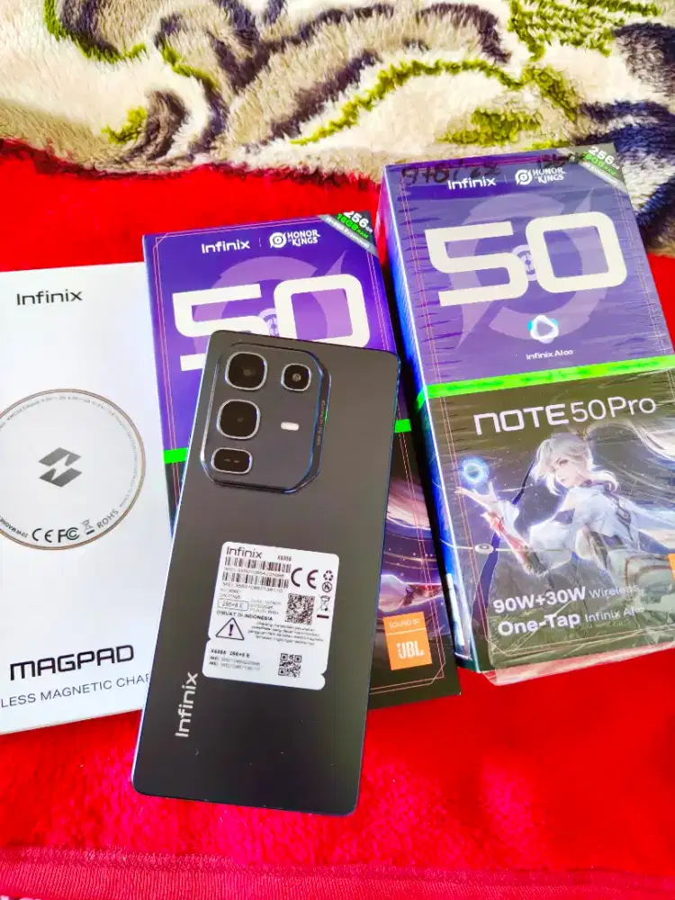 Infinix Note 50 Pro Ram 8+8/256 Like New Sebulan Pakai