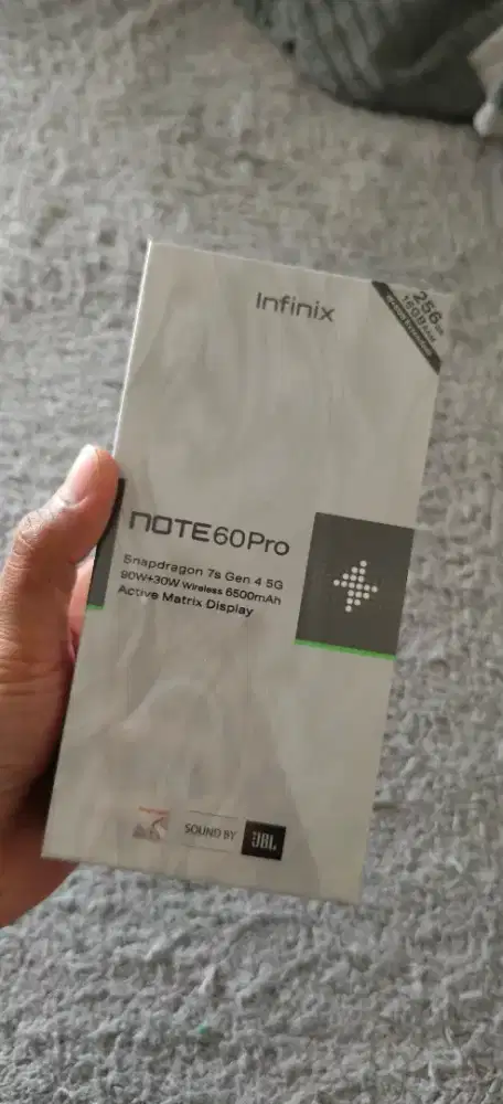 Infinix note 60 pro 8/256 GB BARU masih segel