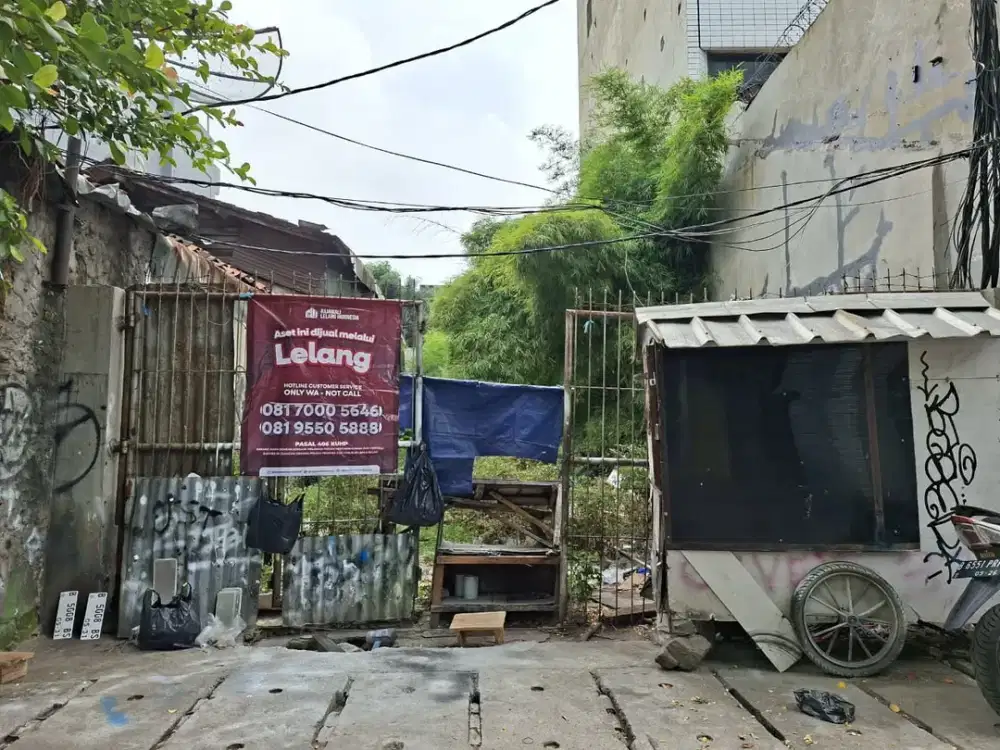Tanah Strategis dan Luas di Kawasan Tamansari Dekat dengan Monumen Nasional