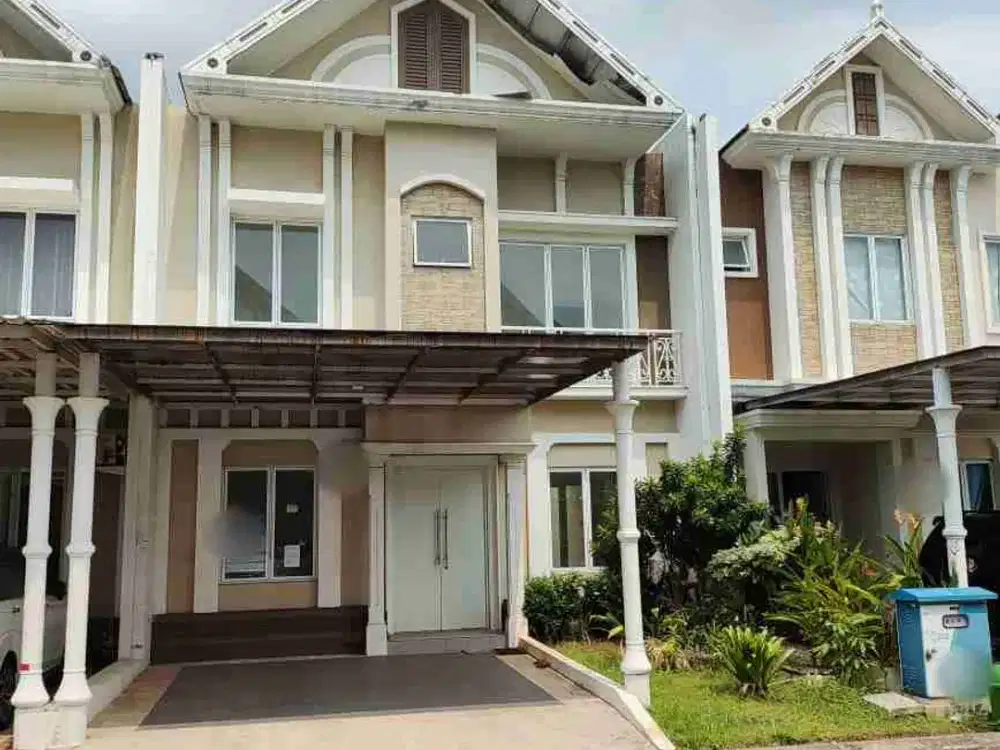 Disewakan Rumah Cluster Thames JGC Jakarta Garden City Siap Huni, Lingkungan Premium