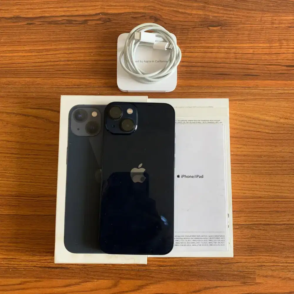 IPhone 13 128gb Resmi iBox midnight blue