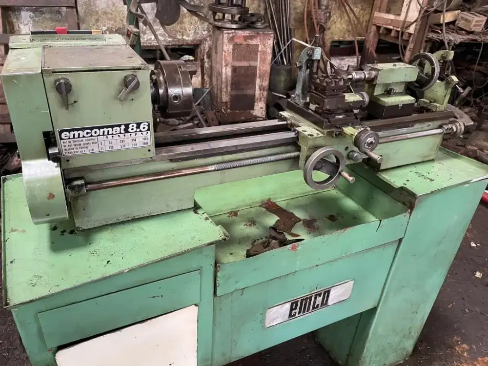 BUBUT MINI EMCO Made in Austria  1phase