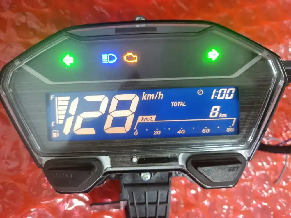 Sepedometer digital PNP LED old dan kzr
