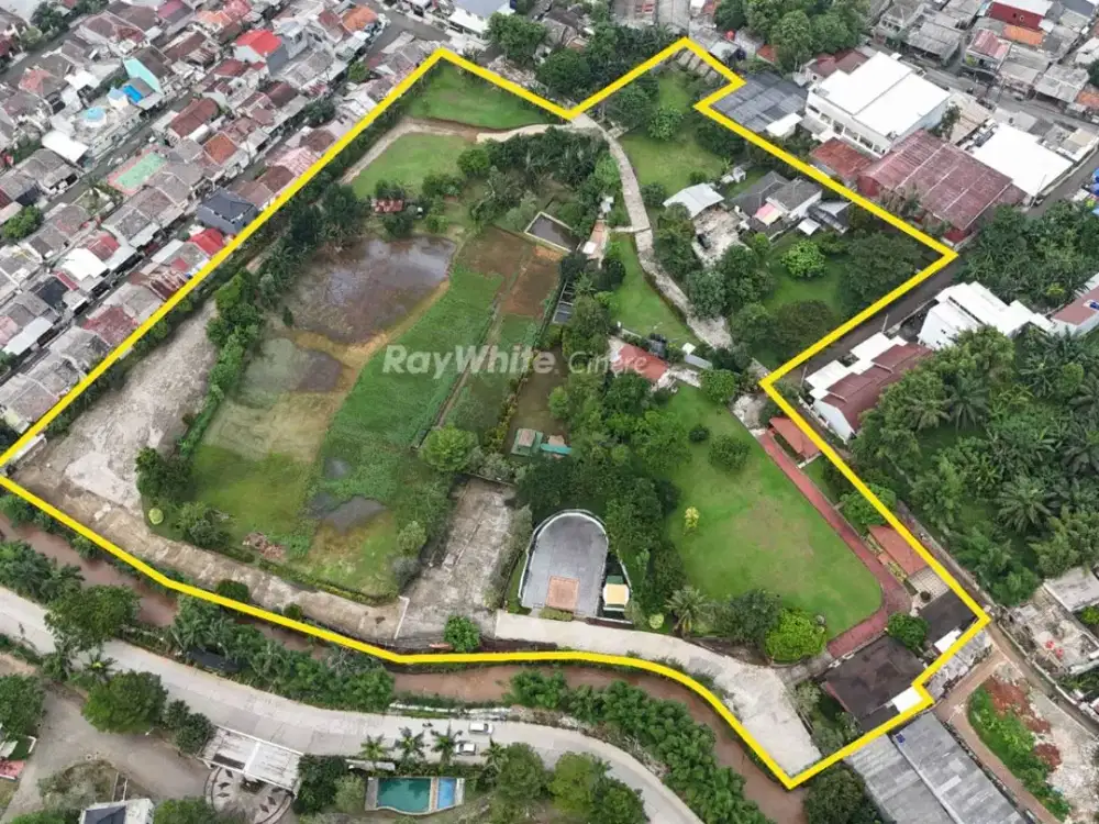 Lahan Premium 1,9 Hektar Pamulang, Cocok Untuk Wedding Venue, Resort & Event Space