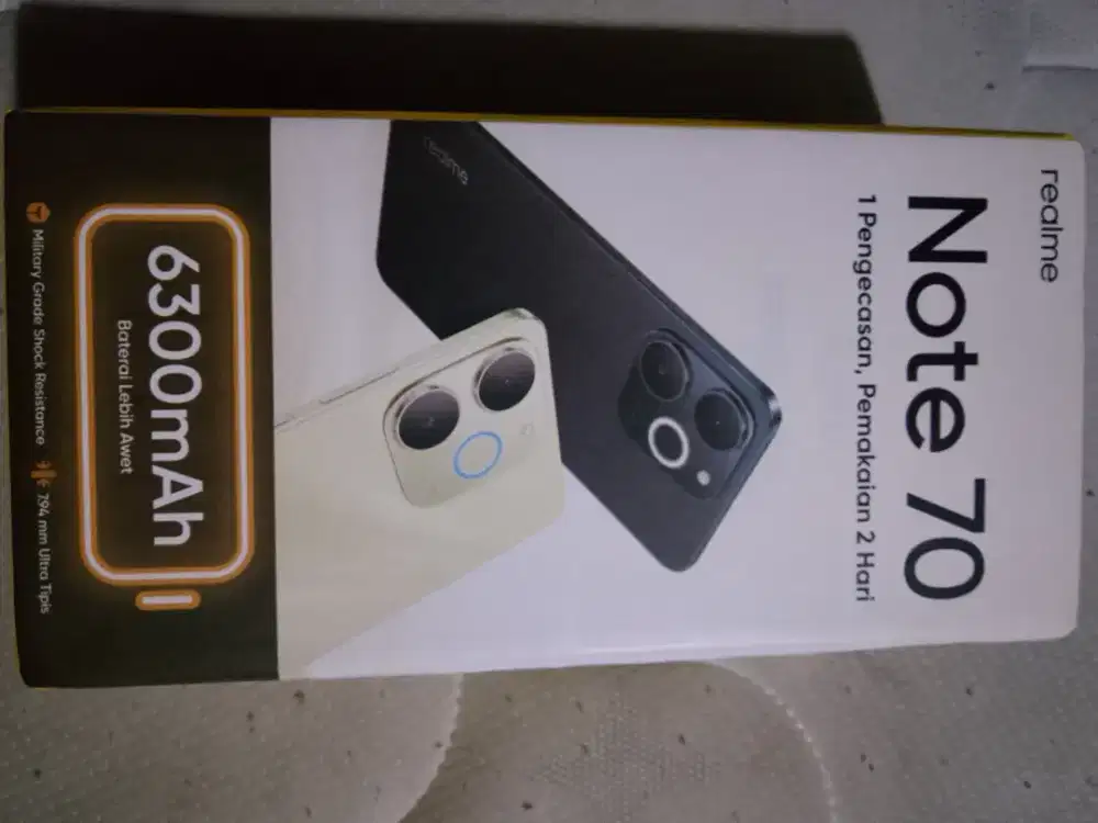 Realme note 70 baru di pake 1 Minggu