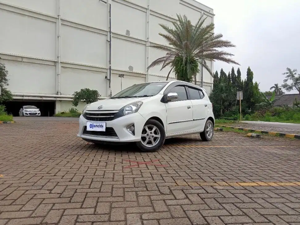 TDP 5,JT, Toyota Agya 1.0 G Bensin-AT Putih 2016