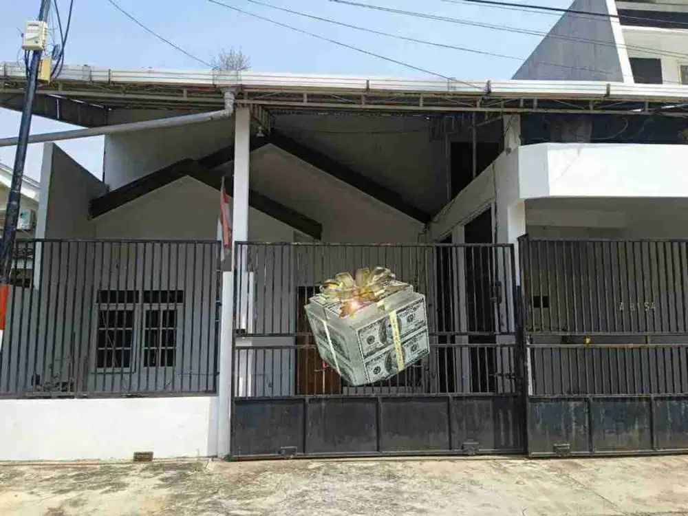 Jual rumah cck utk kantor atau gudang jl Klampis semolo timur