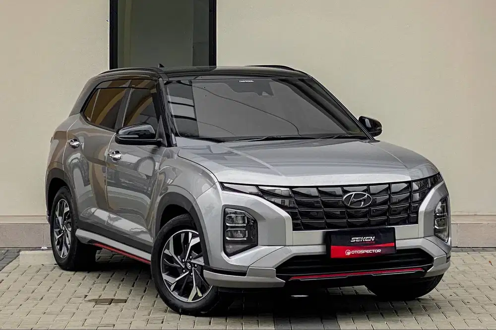Hyundai Creta 1.5 Prime Sunroof Panoramic AT Matic 2022 Abu Abu