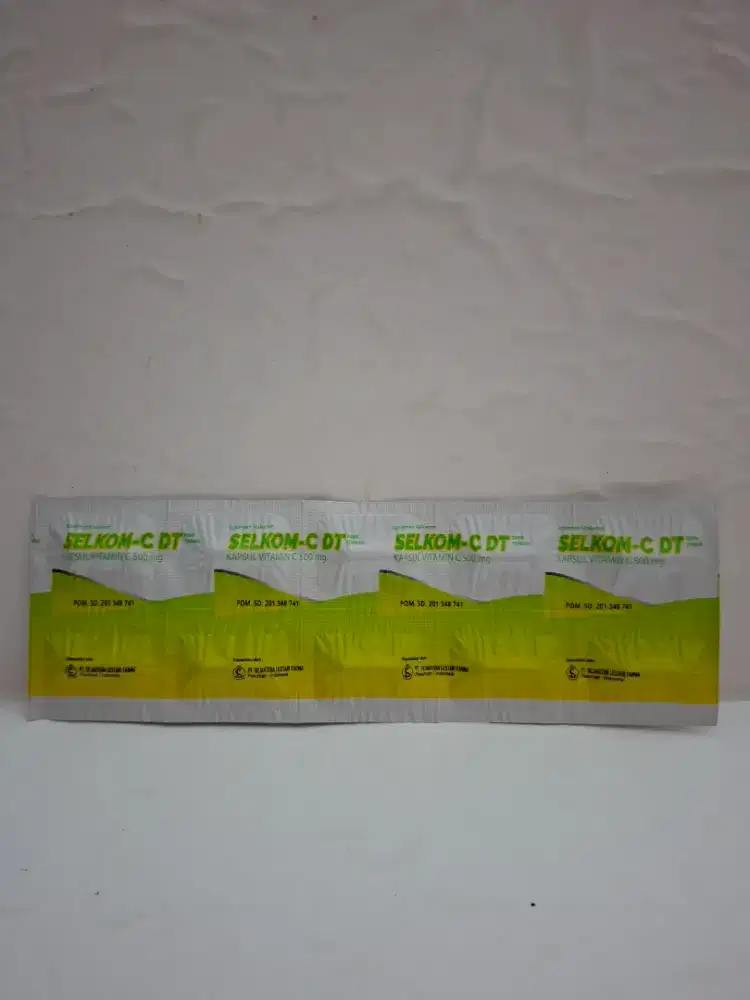 Selkom - C DT Kapsul Vitamin C 500 mg (10 kapsul)