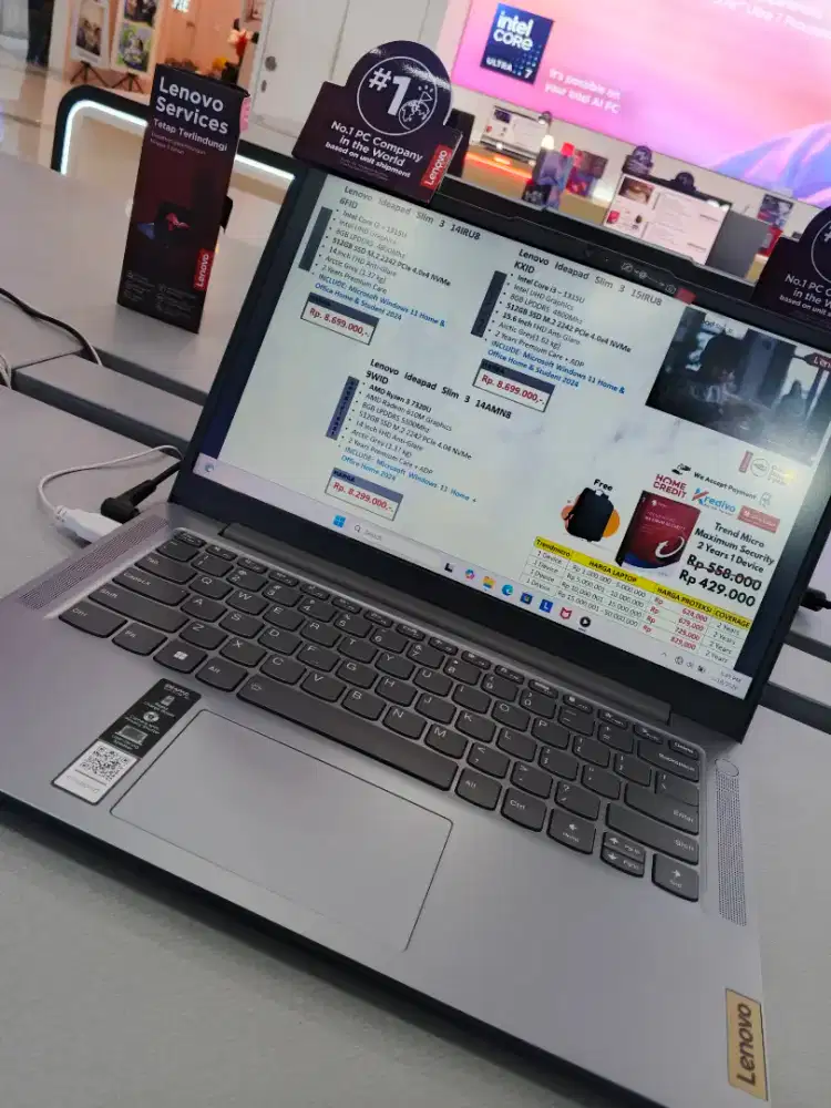 Lenovo Ideapad slim 3 14AMN8 9WID