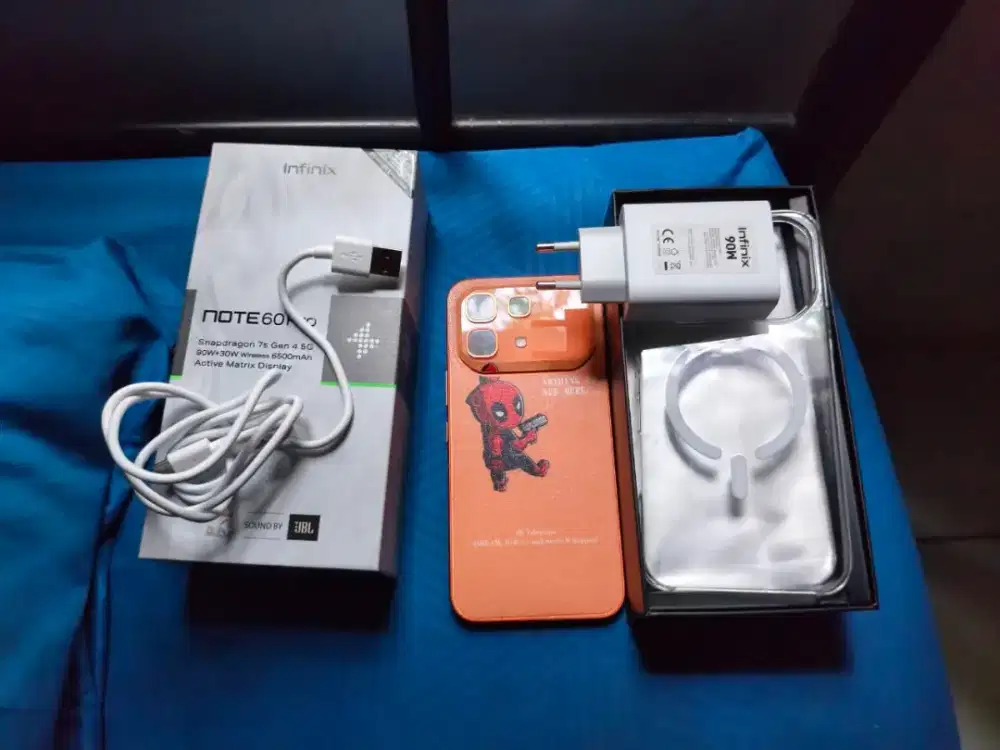 Infinix Note 60 Pro 5G 12 + 12 GB 256 GB (Extended) Solar Orange