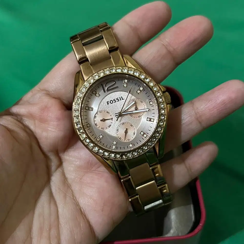 Fossil watch jam preloved